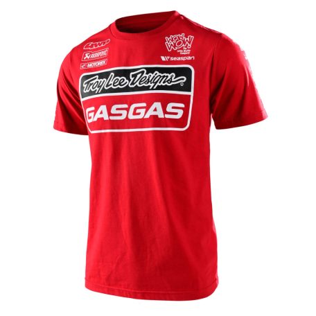 TLD TEAM TEE RED M