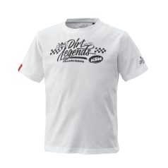 KIDS DIRT SCRIPT TEE 140/8-10Y