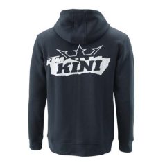 RIPPED LOGO ZIP HOODIE XXL