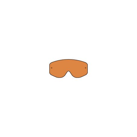 RACING GOGGLES SINGLE LENS ORANGE