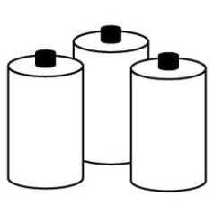 RACING GOGG.ROLL-OFF REFILL 50MM (6PCS)