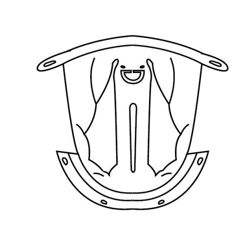 ST 501 CROWN PADDING L / 20MM