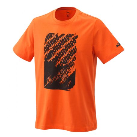 RADICAL LOGO TEE ORANGE XS