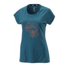 WOMEN STYLE TEE BLUE XS