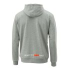 ORANGE FLUIDS ZIP HOODIE S
